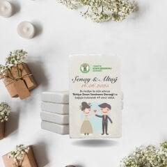 Doğal Taş Buzdolabı Magneti – Düğün ve Nikah Hediyeliği (T5)
