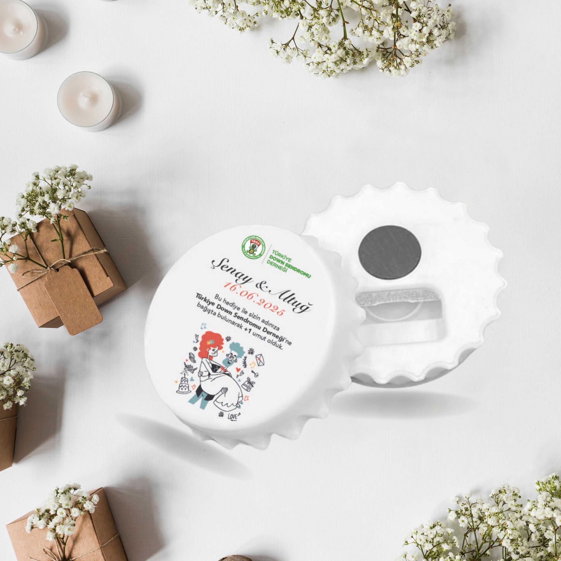 Kapak Açacak Magnet - K3