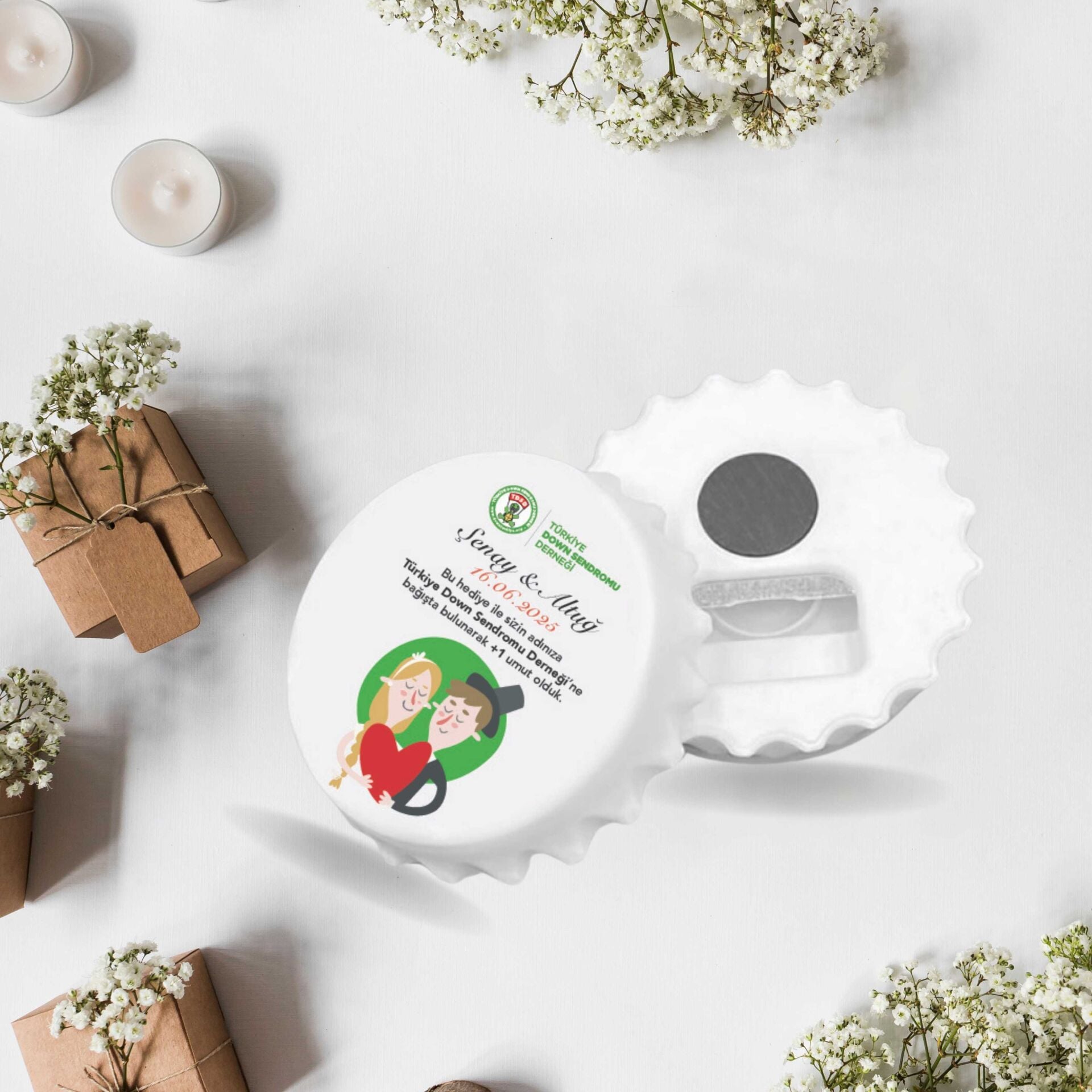 Kapak Açacak Magnet - K2