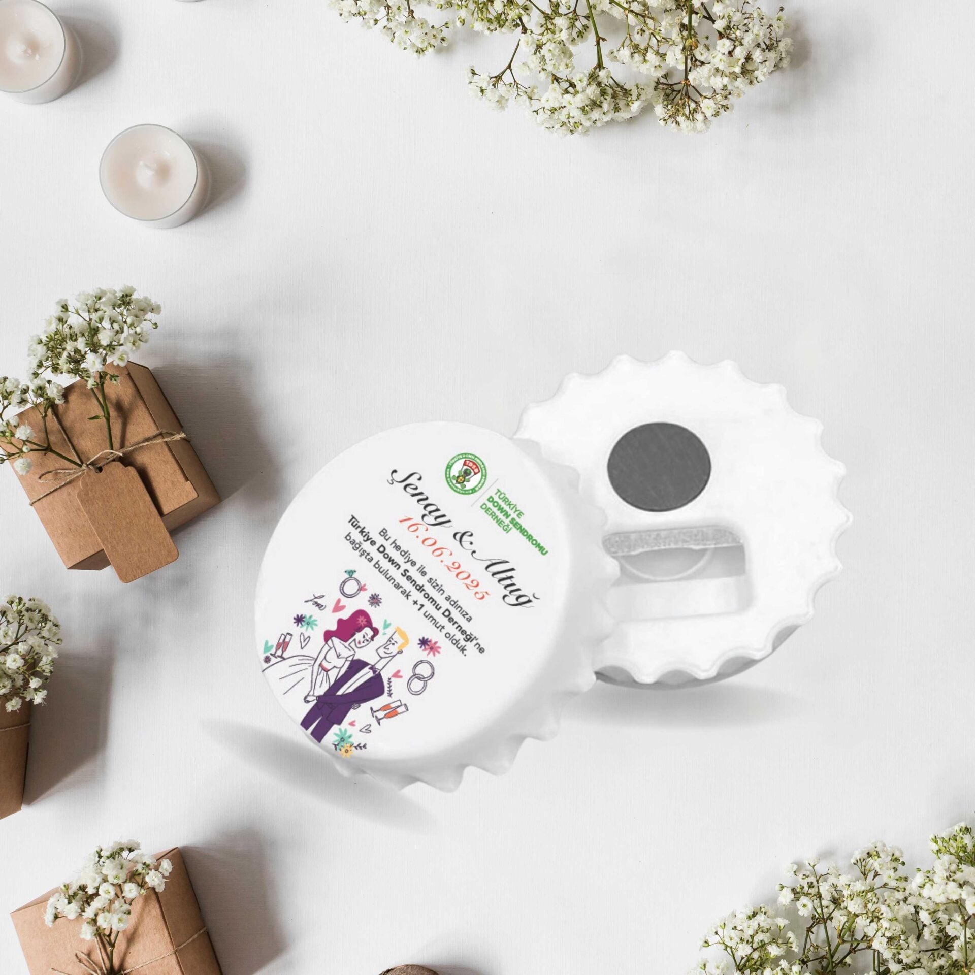 Kapak Açacak Magnet - K4