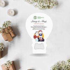 Balon Şekilli Şişe Açacaklı Magnet – Düğün Hediyeliği (B1)