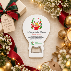 Balon Şişe Açacaklı Magnet, Hoş Geldin – Hoş Geldin Bebek Hediyeliği (ÇB1)