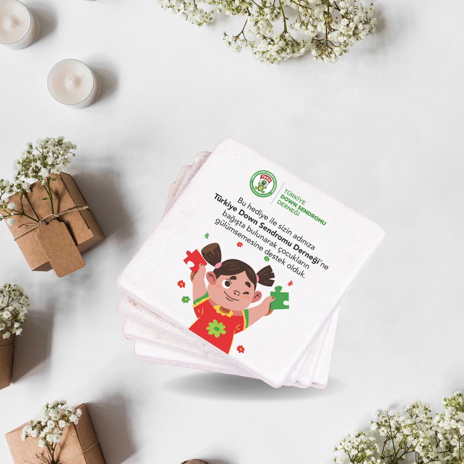 Taş Bardak Altlığı - TB1