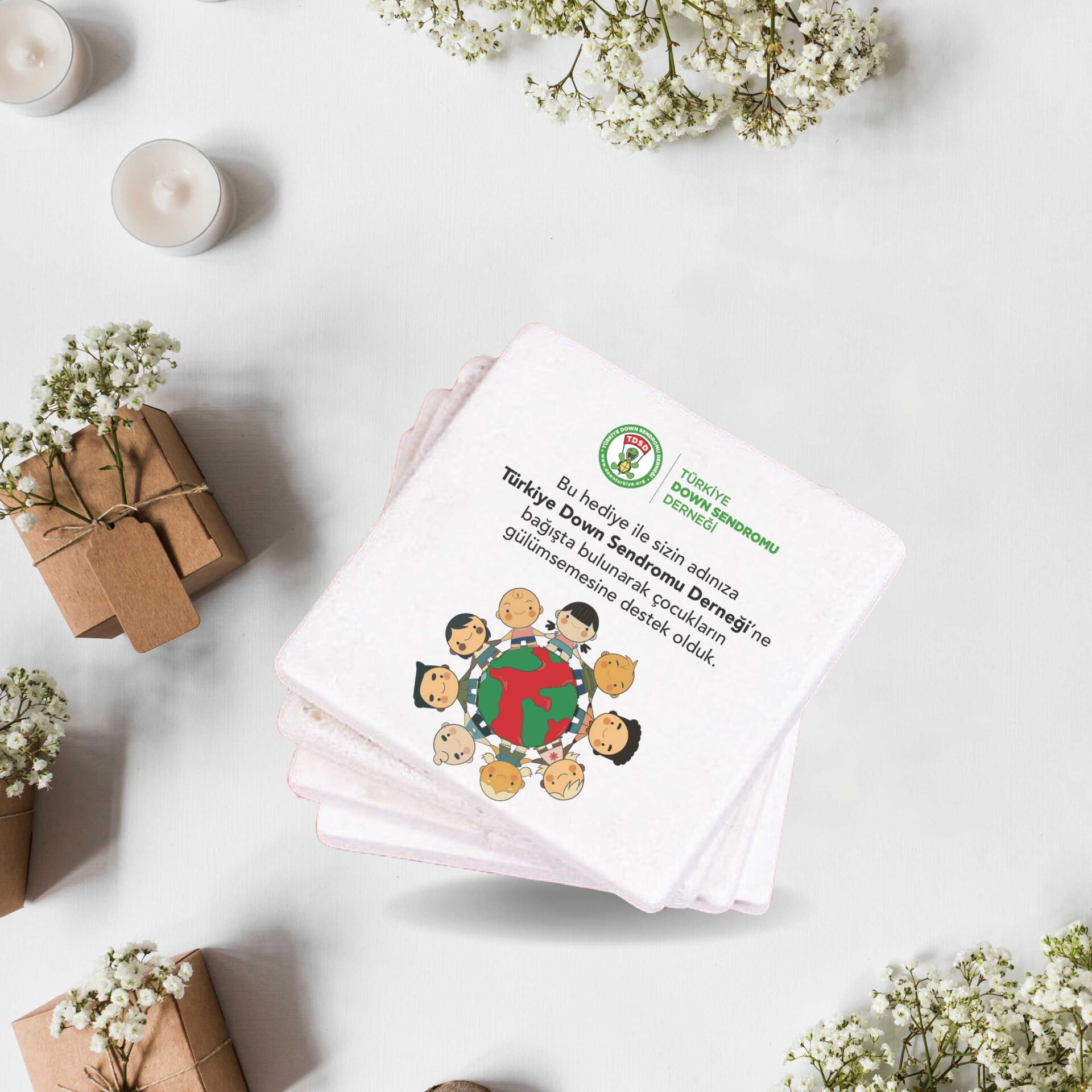 Taş Bardak Altlığı - TB2