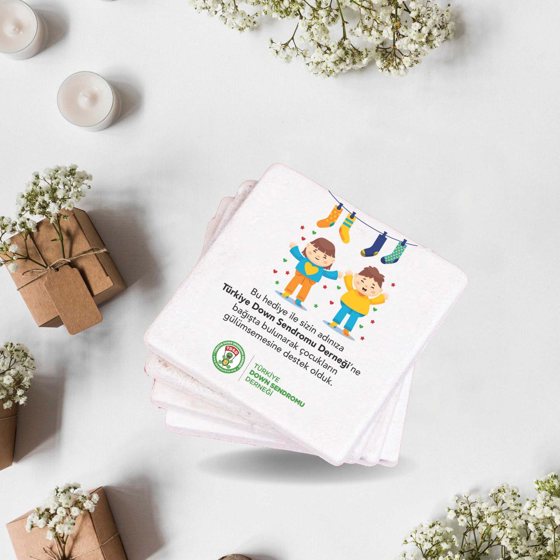 Taş Bardak Altlığı - TB4