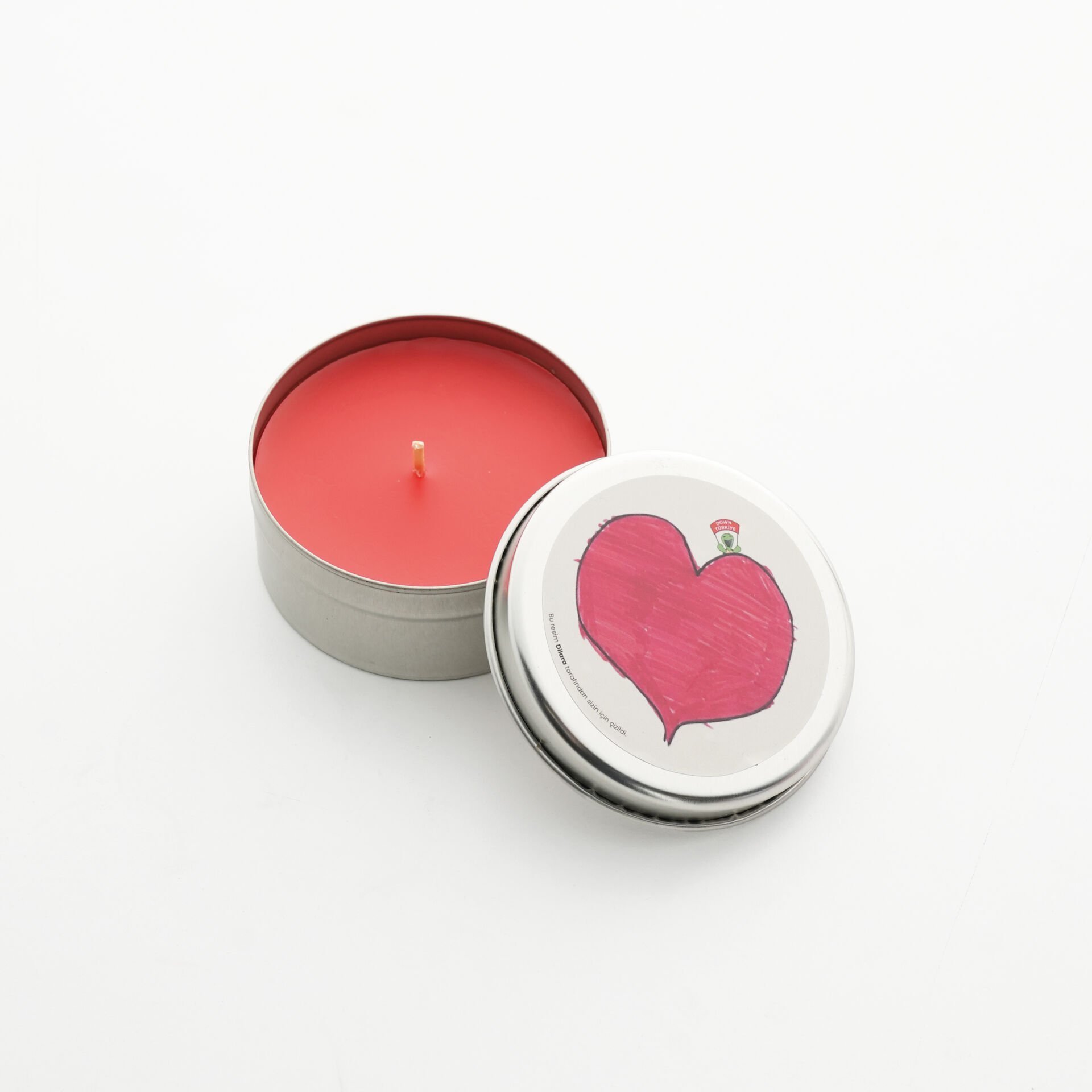 Kalp - Frambuaz Kokulu Mum