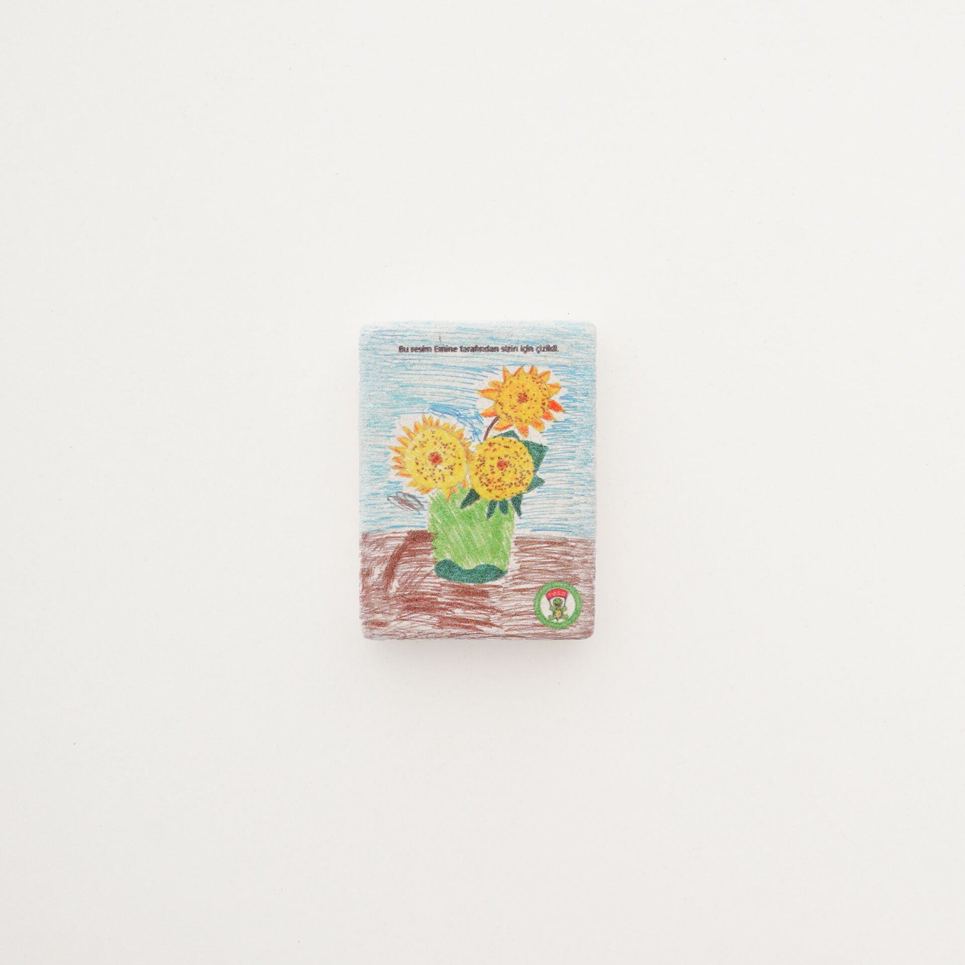 Ayçiçeği - Doğal Taş Magnet