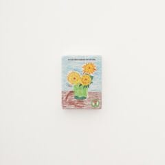 Ayçiçeği - Doğal Taş Magnet