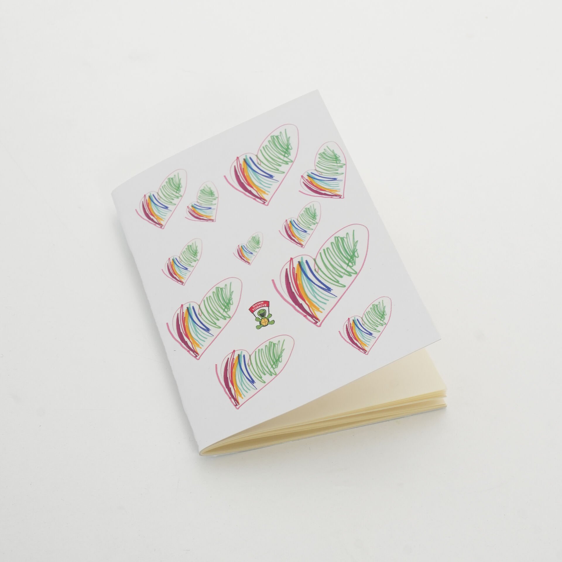 Gökkuşağı Figürlü - Not Defteri