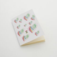 Gökkuşağı Figürlü - Not Defteri