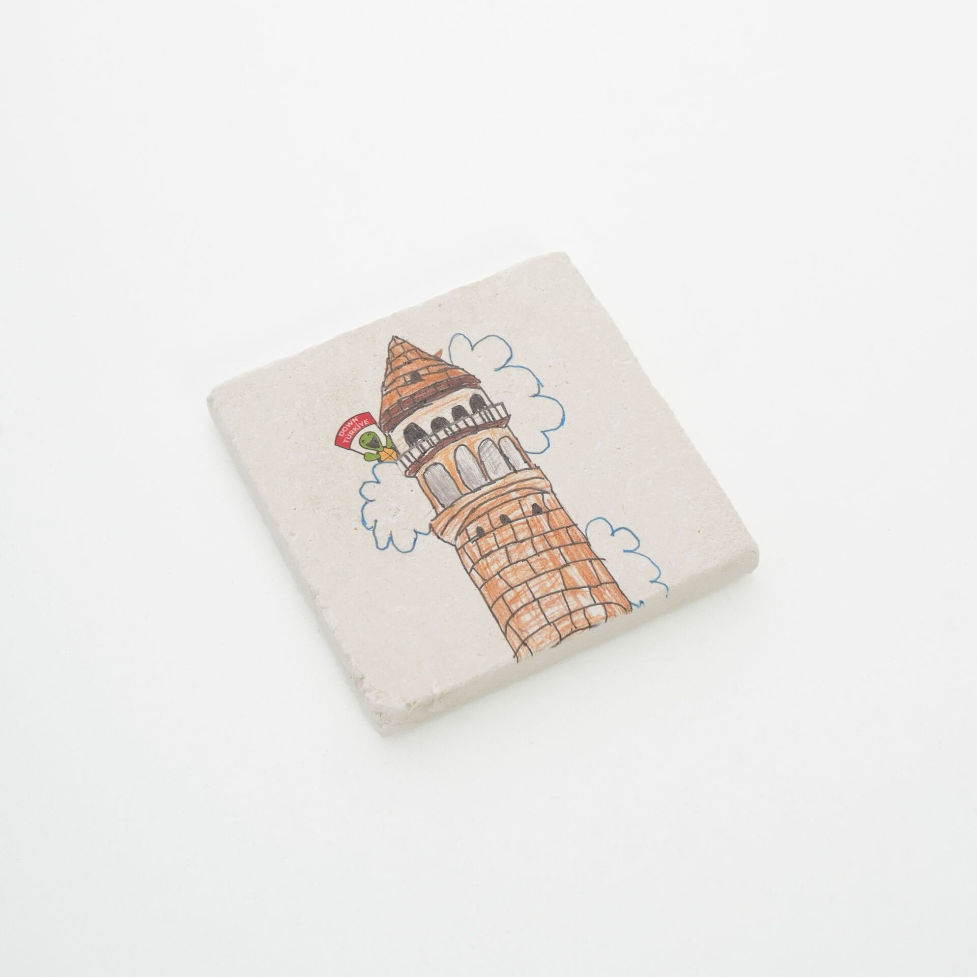 Galata Figürlü - Bardak Altlığı