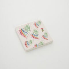 Gökkuşağı Figürlü - Bardak Altlığı