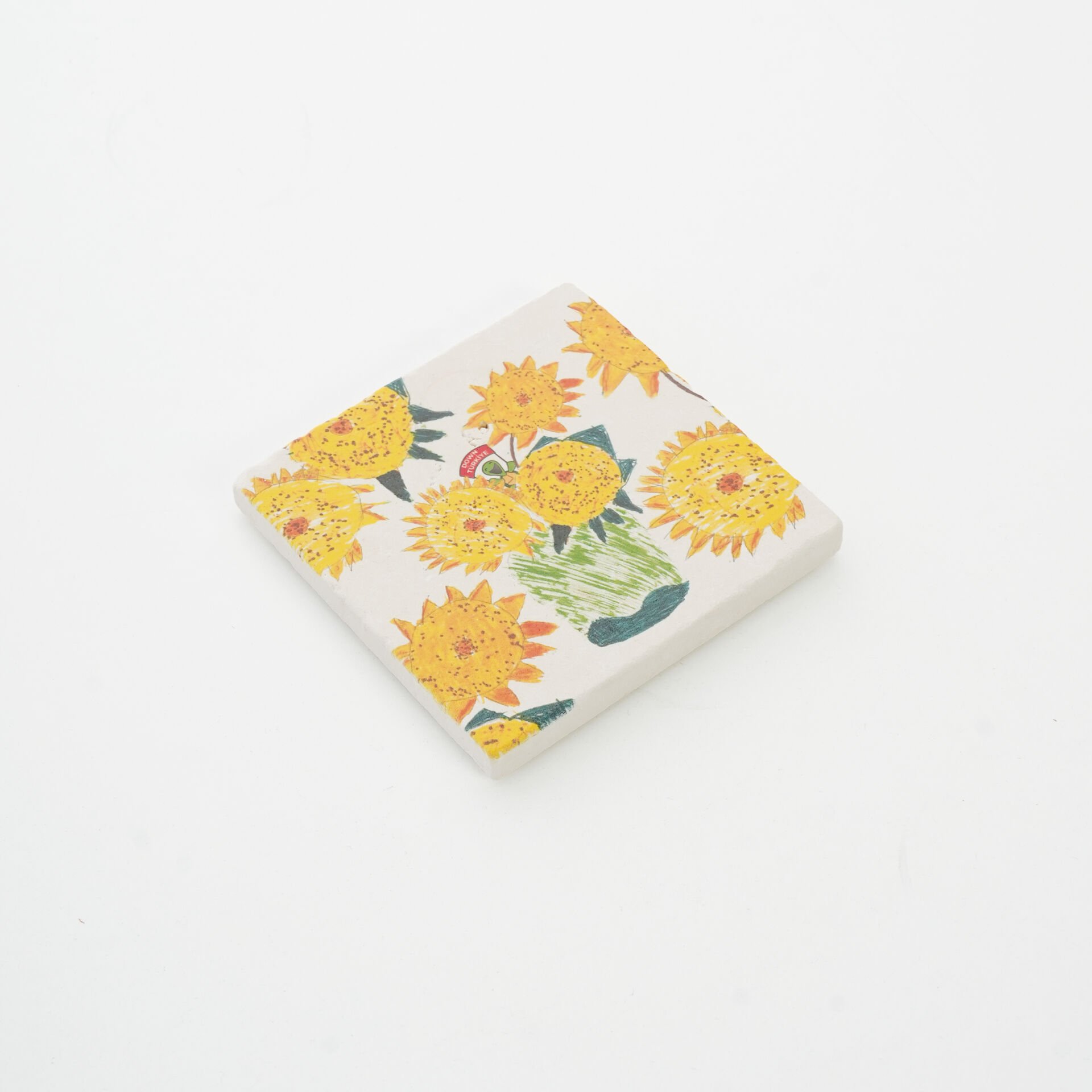 Ayçiçeği Figürlü - Bardak Altlığı