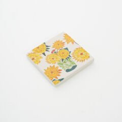 Ayçiçeği Figürlü - Bardak Altlığı