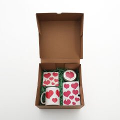 Kalp Figürlü Hediye Seti