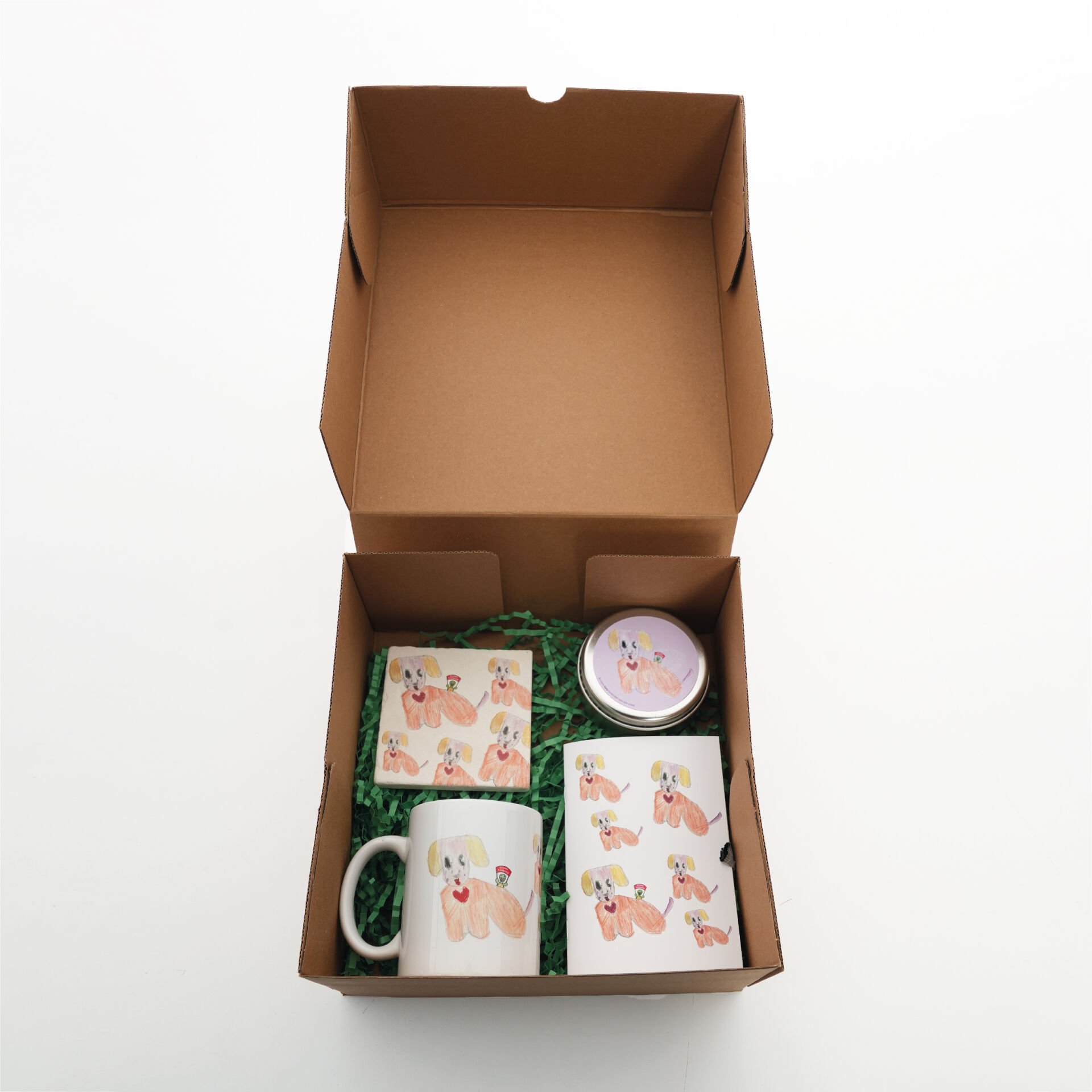 Köpek Figürlü Hediye Seti